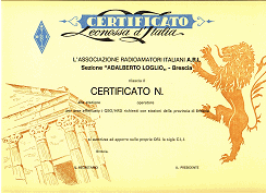 certificato